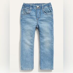 Old navy light wash Unisex toddler pull on jeans